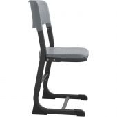 Стул ученический MET_Комус Мебель Школа 2.0,5-7р.г.Aero серый 7040/антрацит Стул ученический MET_Комус Мебель Школа 2.0,5-7р.г.Aero серый 7040/антрацит