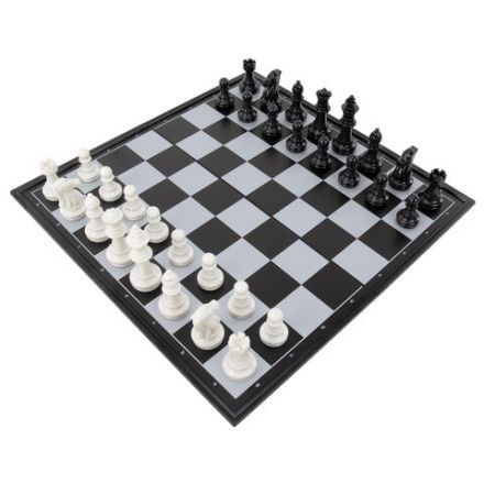 Шахматы, шашки, нарды магнитные "3 в 1" ХИТ, доска 25х25 см, ЗОЛОТАЯ СКАЗКА, 665763