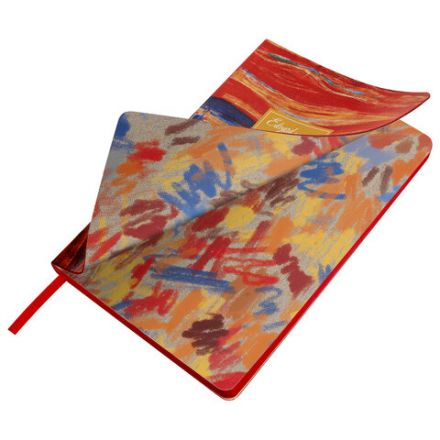 Ежедневник недатированный А5 (138х213 мм), BRAUBERG VISTA, под кожу, гибкий, 136 л., "Edvard Munch", 111984