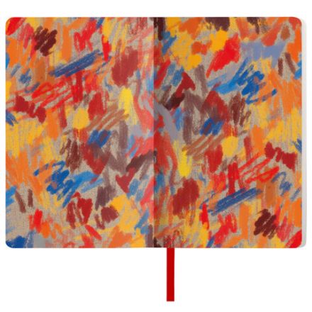 Ежедневник недатированный А5 (138х213 мм), BRAUBERG VISTA, под кожу, гибкий, 136 л., "Edvard Munch", 111984