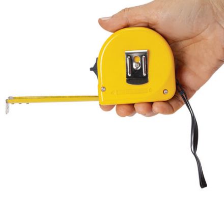 Рулетка измерительная 7,5 м х 25 мм, пластиковый корпус, с фиксатором, ГРАНДМАСТЕР Classic, 671362