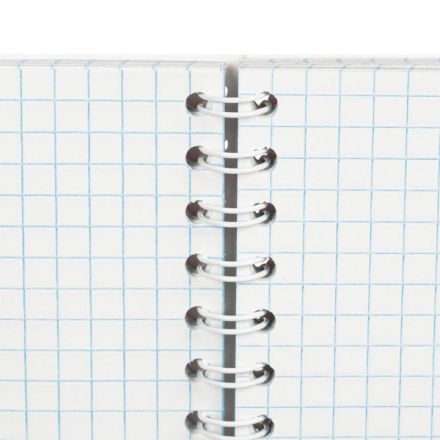 Бизнес-тетрадь А4,80л,кл,греб,обл.мат.лам. Attache Selection Pastel Полосы