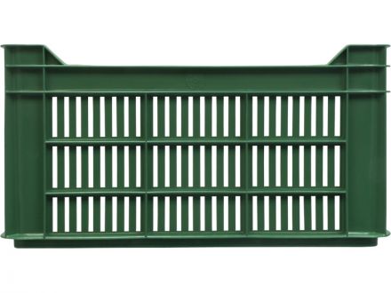 Ящик 500х300х264 с перфорацией зелёный Ящик 500х300х264 с перфорацией зелёный