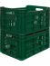 Ящик 500х300х264 с перфорацией зелёный Ящик 500х300х264 с перфорацией зелёный