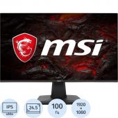 Монитор MSI 24,5 PRO MP252 Black, IPS, 1920x1080, 100Hz, HDMI, DP Speakers
