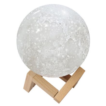 Ночник / детский светильник / LED лампа "Лунная ночь", 16 цветов, d=15 см, с пультом, DASWERK (ДАСВЕРК), 237952