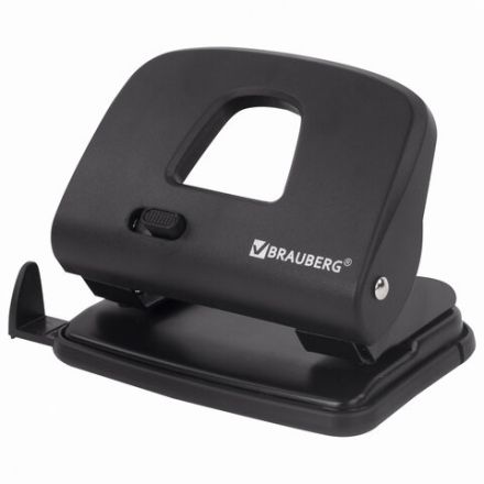Дырокол BRAUBERG "SX-20", до 20 листов, черный, 229694 Дырокол BRAUBERG "SX-20", до 20 листов, черный, 229694