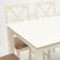 Обеденный комплект Хадсон (стол + 4 стула)/ Hudson Dining Set дерево гевея/мдф, стол: 110х70х75см / стул: 44х42х89см, ivory white (слоновая кость), ткань кор.-зол Обеденный комплект Хадсон (стол + 4 стула)/ Hudson Dining Set дерево гевея/мдф, стол: 110х70х75см / стул: 44х42х89см, ivory white (слоновая кость), ткань кор.-зол
