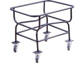 Тележка для ящика 426 высокая, колеса резина