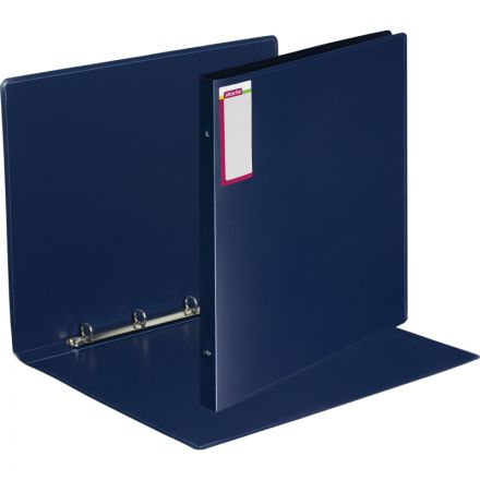 Папка на 4-х кольцах Attache А3 32 мм синяя до 200 листов (пластик 0.7 мм)