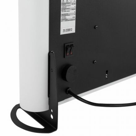 Обогреватель-конвектор SONNEN ONYX-1000.1, 1000 Вт, Х-образный нагревательный элемент, белый, сделано в России, 457629