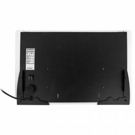 Обогреватель-конвектор SONNEN ONYX-1000.1, 1000 Вт, Х-образный нагревательный элемент, белый, сделано в России, 457629