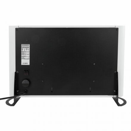 Обогреватель-конвектор SONNEN ONYX-1000.1, 1000 Вт, Х-образный нагревательный элемент, белый, сделано в России, 457629