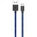 Кабель USB PERO DC-04 micro-USB, 2А, 2м, Blue-black