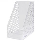 Лоток вертикальный для бумаг СТАММ XXL прозрачный, ширина 160 мм ЛТВ-30554 Лоток вертикальный для бумаг СТАММ XXL прозрачный, ширина 160 мм ЛТВ-30554