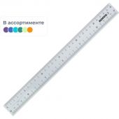 Линейка 30см Kores пластиковая 42130