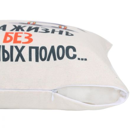 Подушка декоративная 40х40см (хлопок 60%, ПЭ 40%/новолон ПЭ), ПД40-036