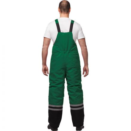 Костюм рабочий зимний муж з03-КПК зел/черн (р.48-50) 182-188