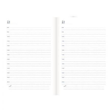 Ежедневник недатированный бордо, А6,100x150, 320стр, Agenda