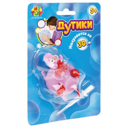 Игрушка "ДУТИКИ", надувается до 30 см, ассорти, 1TOY