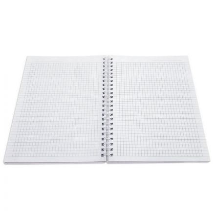 Бизнес-тетрадь А5, 120л. клетка, спираль мягк.перепл. Golden sun пара N2593