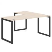 Стол угловой XQCT 1615 Бук Тиара/Антрацит 1600х1500х750 Стол угловой XQCT 1615 Бук Тиара/Антрацит 1600х1500х750