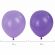 Шары воздушные НАБОР ДЛЯ ДЕКОРА "Мечта", 100 шаров, сиреневый/белый/золото, BRAUBERG KIDS, 591897