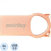 Флеш-память Smartbuy UFD 2.0 064GB MC5 Metal Kitty Pink (SB064GBMC5)