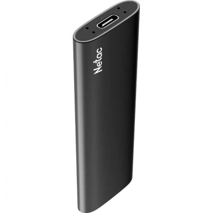 Портативный SSD NeTac External SSD Z Slim USB 3.2 500 Gb Black