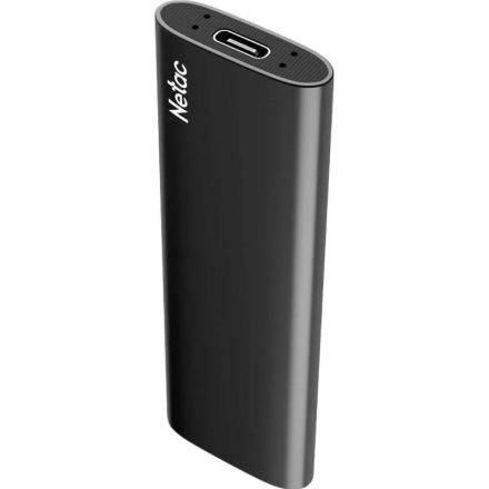 Портативный SSD NeTac External SSD Z Slim USB 3.2 500 Gb Black