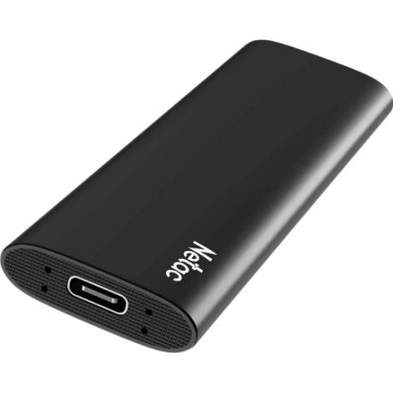 Портативный SSD NeTac External SSD Z Slim USB 3.2 500 Gb Black