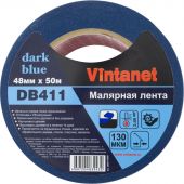 Клейкая лента малярная для большинства поверхностей Vintanet DB411,48ммх50м