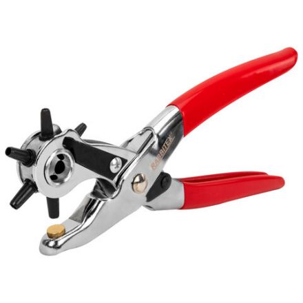 Дырокол пробойник-просекатель для кожи, картона и ткани, диаметры 2,5-5 мм, RABBITEX (РАББИТЕКС), 273013