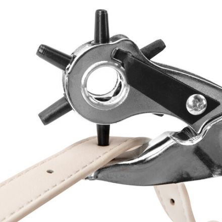 Дырокол пробойник-просекатель для кожи, картона и ткани, диаметры 2,5-5 мм, RABBITEX (РАББИТЕКС), 273013