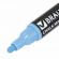 Маркер меловой "POP-ART" ГОЛУБОЙ, 5 мм, стираемый, для гладких поверхностей, BRAUBERG, 151533