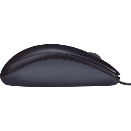 Мышь компьютерная Logitech M90 [910-001795] проводная, черный