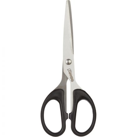 Ножницы КОМУС 160 мм с пластик. эллиптическими ручками, цвет черный Ножницы КОМУС 160 мм с пластик. эллиптическими ручками, цвет черный