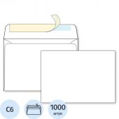 Конверт C6 стрип ECOPOST 114х162 1000 шт