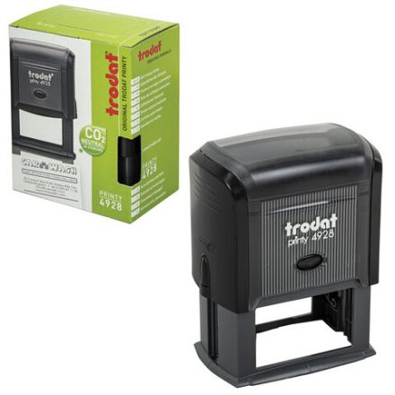 Оснастка для штампа, размер оттиска 60х33 мм, синий, TRODAT 4928, подушка в комплекте, 53122 Оснастка для штампа, размер оттиска 60х33 мм, синий, TRODAT 4928, подушка в комплекте, 53122