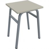 Табурет MET_серый/серый Табурет MET_серый/серый