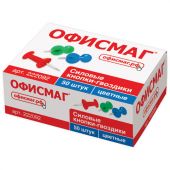 Силовые кнопки-гвоздики ОФИСМАГ, цветные, 50 шт., в картонной коробке., 222092 Силовые кнопки-гвоздики ОФИСМАГ, цветные, 50 шт., в картонной коробке., 222092