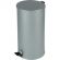 Урна с педалью стальная, серый, 300х583мм, объем 40л