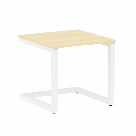 Home Office Стол журнальный VR.SP-2-58.G Клён/Белый металл 580*600*550 Home Office Стол журнальный VR.SP-2-58.G Клён/Белый металл 580*600*550