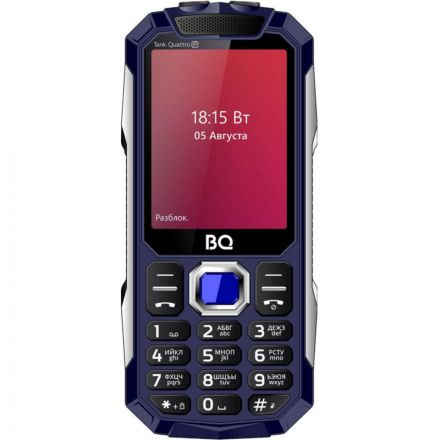 Мобильный телефон BQ-2817 Tank Quattro Power blue