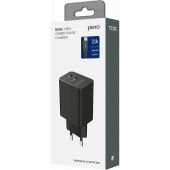 Зарядное устройство сет. PERO TC02 2USB 2.1A c каб. Type-C в компл. черный