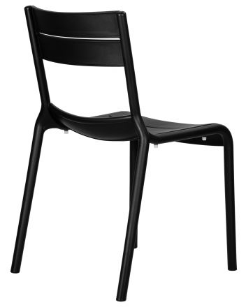 Набор 4 шт Стул обеденный DOBRIN TIM, черный (B-03)