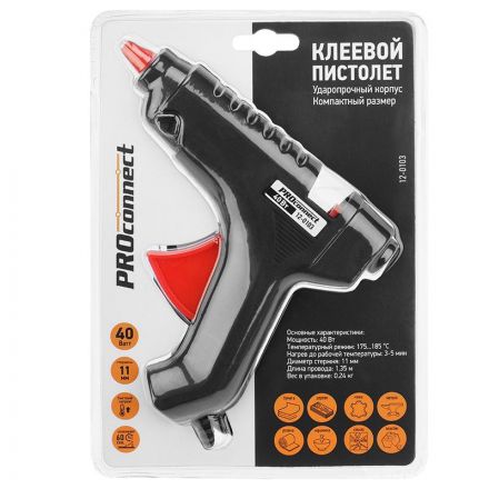 Пистолет клеевой 40Вт (12-0103)