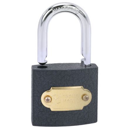 Замок навесной чугунный "Стандарт", ширина 32 мм, английский, 3 ключа, ГРАНДМАСТЕР, 671290 Замок навесной чугунный "Стандарт", ширина 32 мм, английский, 3 ключа, ГРАНДМАСТЕР, 671290