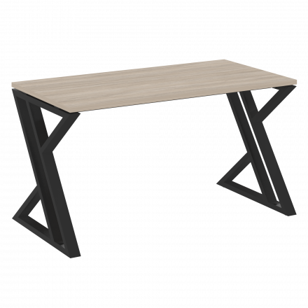 Loft Стол рабочий VR.L-SRZ-3.7 Дуб аттик/Чёрный металл 1380*720*750