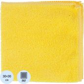Салфетка хозяйственная из микрофибры универс 200г/м2 30х30см жел Салфетка хозяйственная из микрофибры универс 200г/м2 30х30см жел